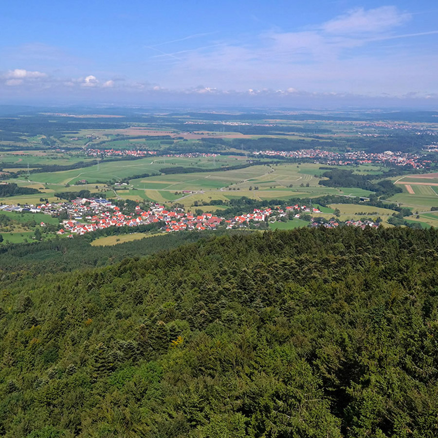 Wandern und Radfahren